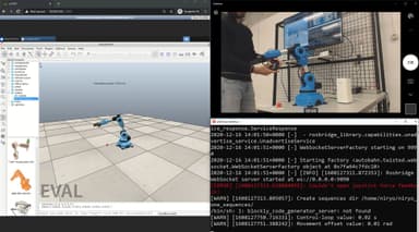 Robot Manipulator Digital Twin as a network service